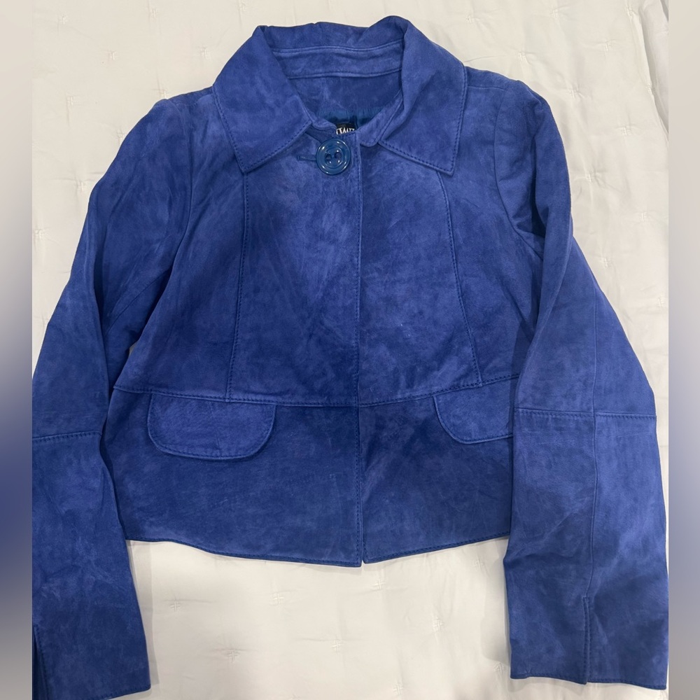 Worth Genuine Leather Jacket, Size 4.
